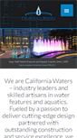 Mobile Screenshot of californiawaters.com